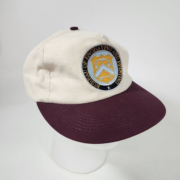 Bureau Of Engraving And Printing Snapback Baseball Hat Cap Made In USA America